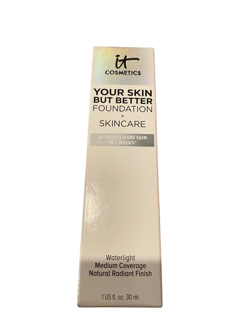 it cosmetics Rich Neutral 53 Foundation Compact - Cream White Packaging